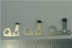 Stamping part shrapnel